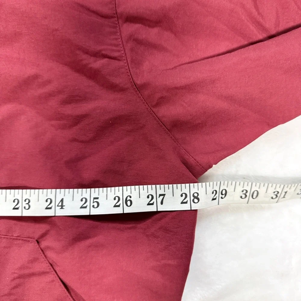Ocean Pacific‎ Sport Maroon V-Neck Windbreaker Pullover XL Vintage 90s Style